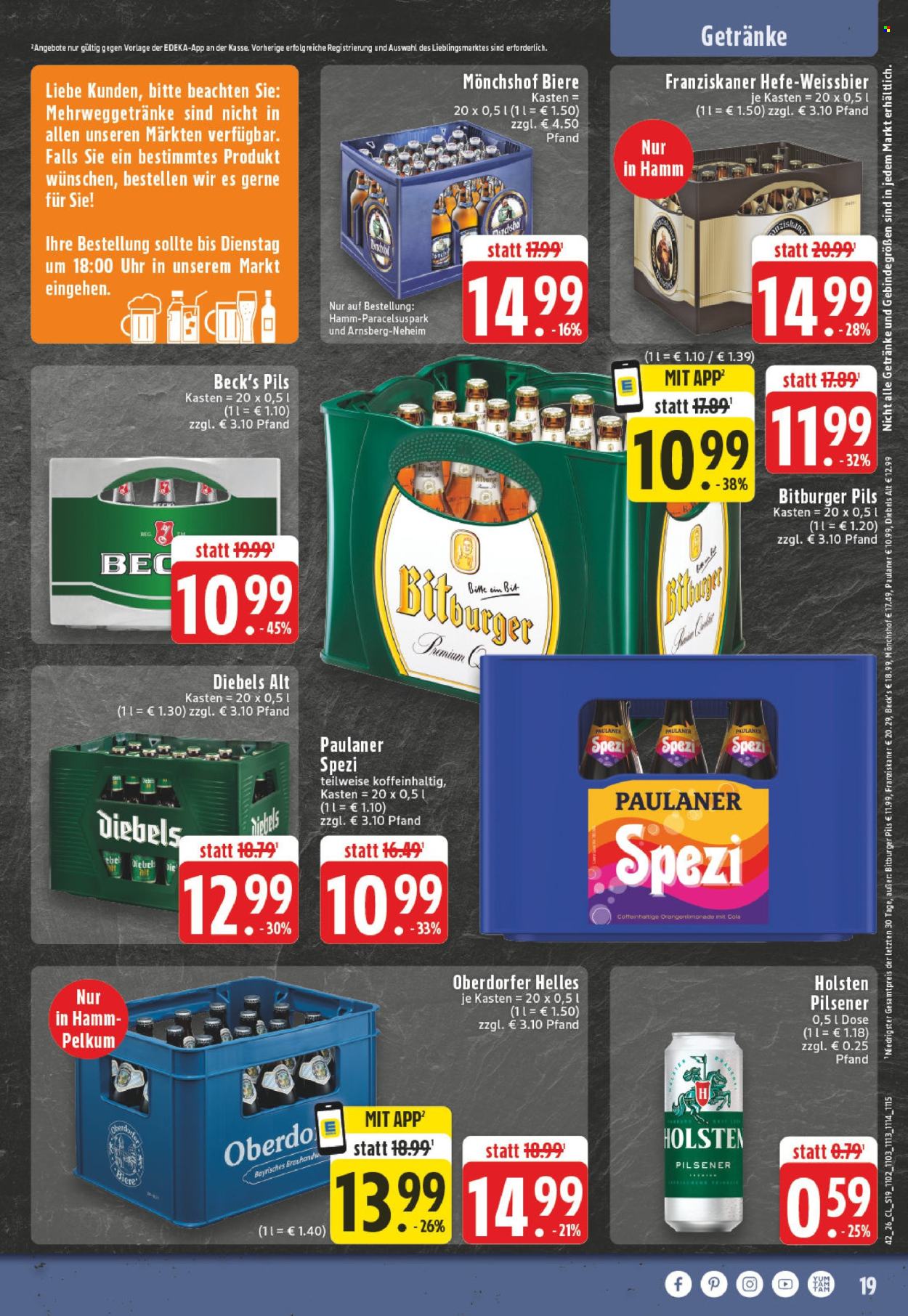 Leták Edeka - 12.10.2026 - 17.10.2026. Strana 19