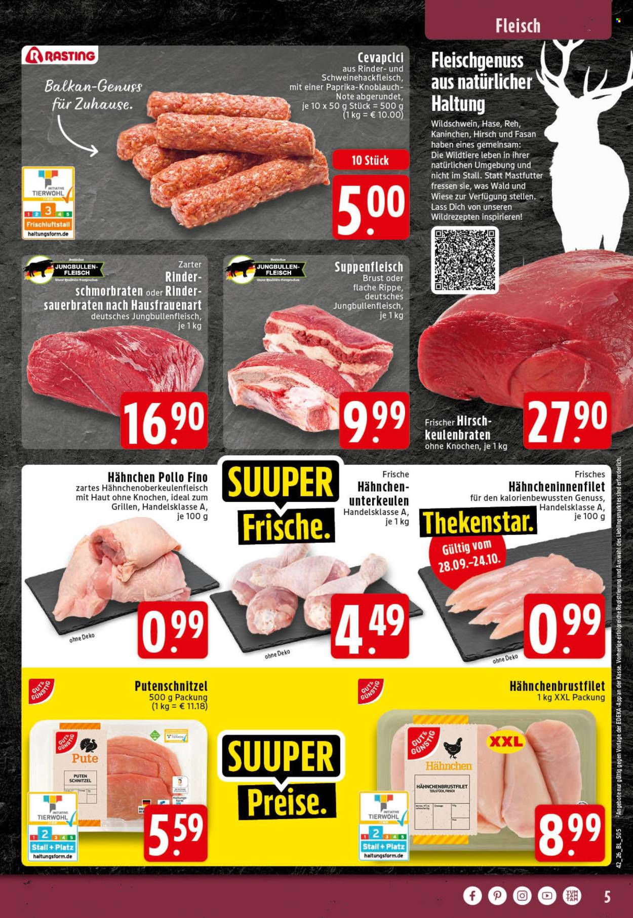 Leták Edeka - 12.10.2026 - 17.10.2026. Strana 5