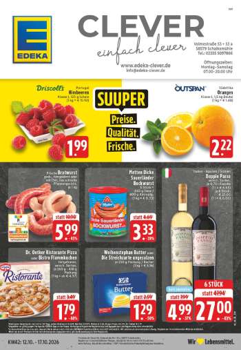 Prospekte Edeka - 12.10.2026 - 17.10.2026.