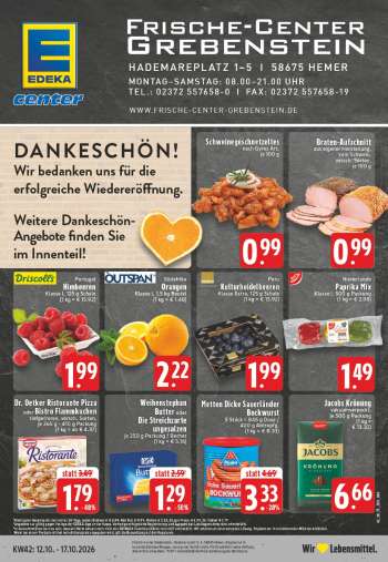 Prospekte E center - 12.10.2026 - 17.10.2026.