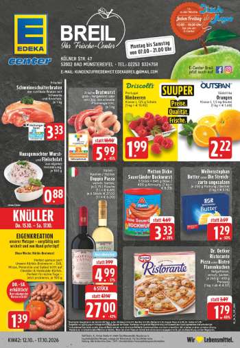 Prospekte E center - 12.10.2026 - 17.10.2026.