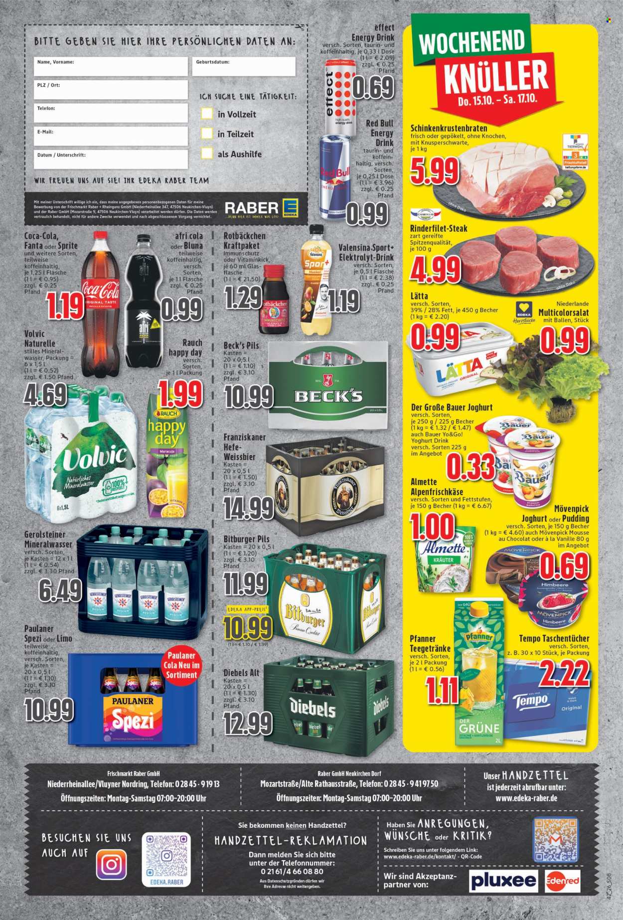 Leták Edeka - 12.10.2026 - 17.10.2026. Strana 8