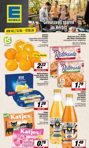 Prospekte Edeka - 12.10.2026 - 17.10.2026.