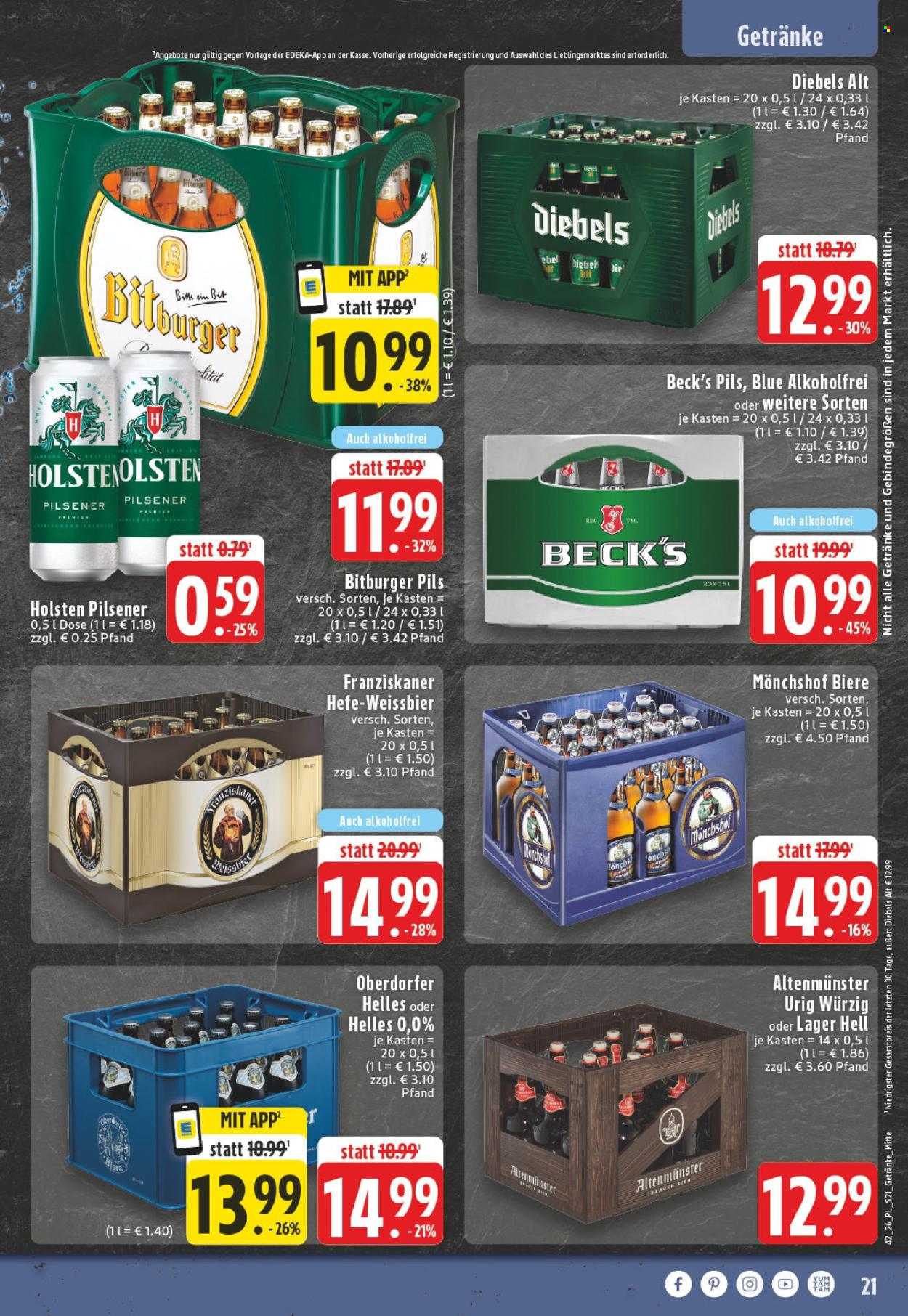 Leták Edeka - 12.10.2026 - 17.10.2026. Strana 21