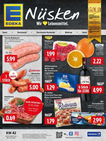 Prospekte Edeka - 12.10.2026 - 17.10.2026.