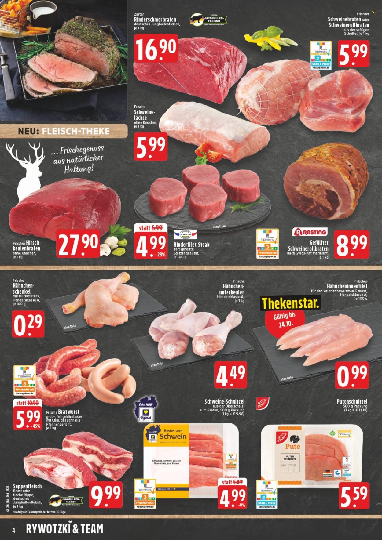 Leták Edeka - 12.10.2026 - 17.10.2026. Strana 4