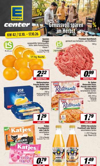 Prospekte E center - 12.10.2026 - 17.10.2026.