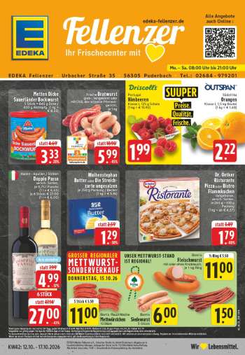 Prospekte Edeka - 12.10.2026 - 17.10.2026.