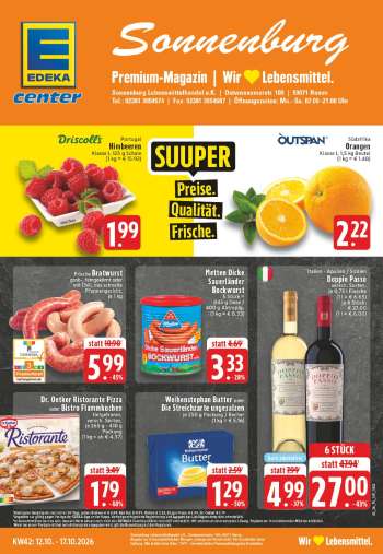 Prospekte E center - 12.10.2026 - 17.10.2026.