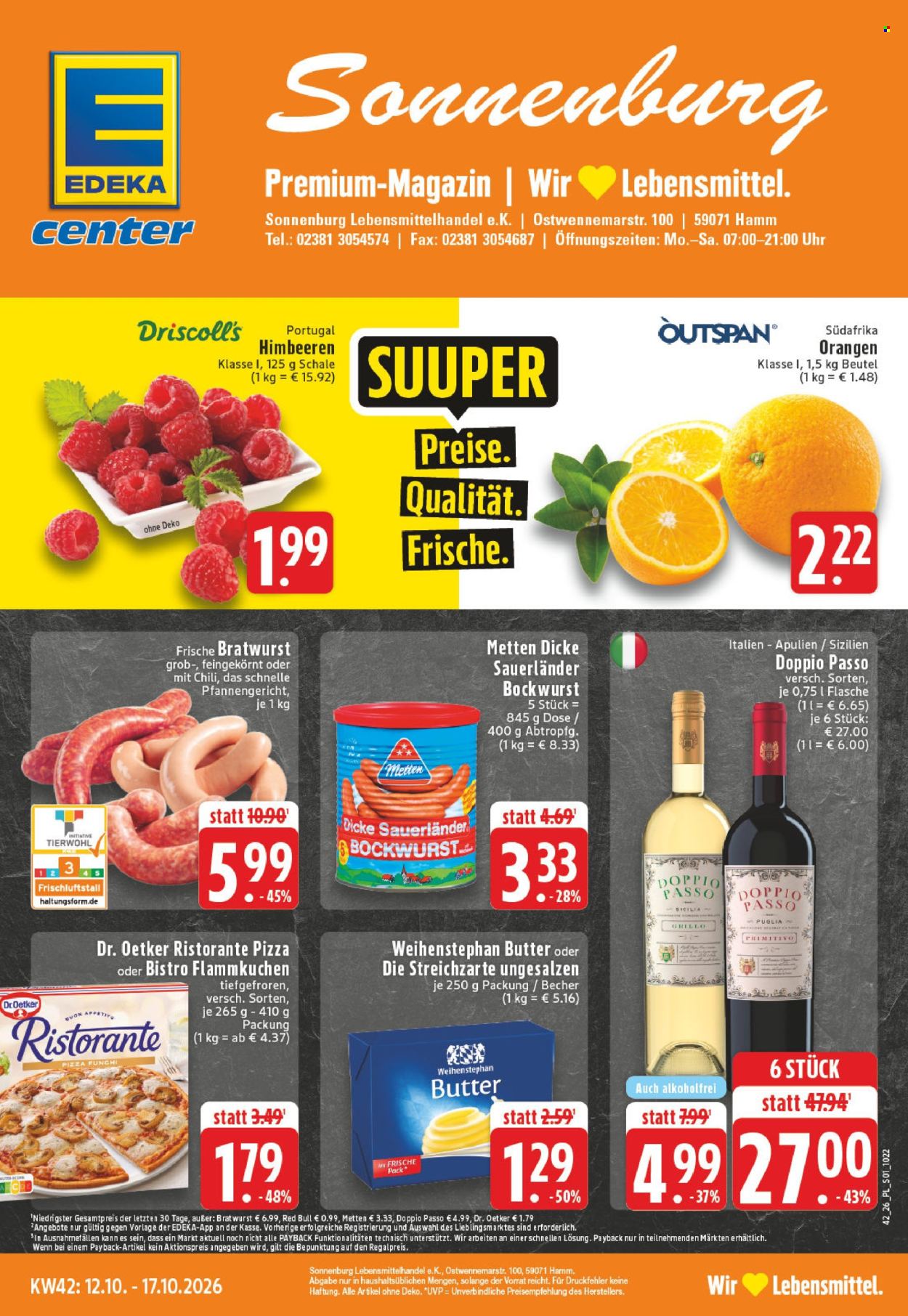 Leták E center - 12.10.2026 - 17.10.2026. Strana 1