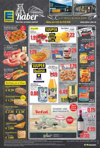 Prospekte Edeka - 12.10.2026 - 17.10.2026.