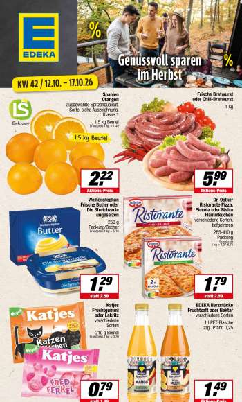 Prospekte Edeka - 12.10.2026 - 17.10.2026.