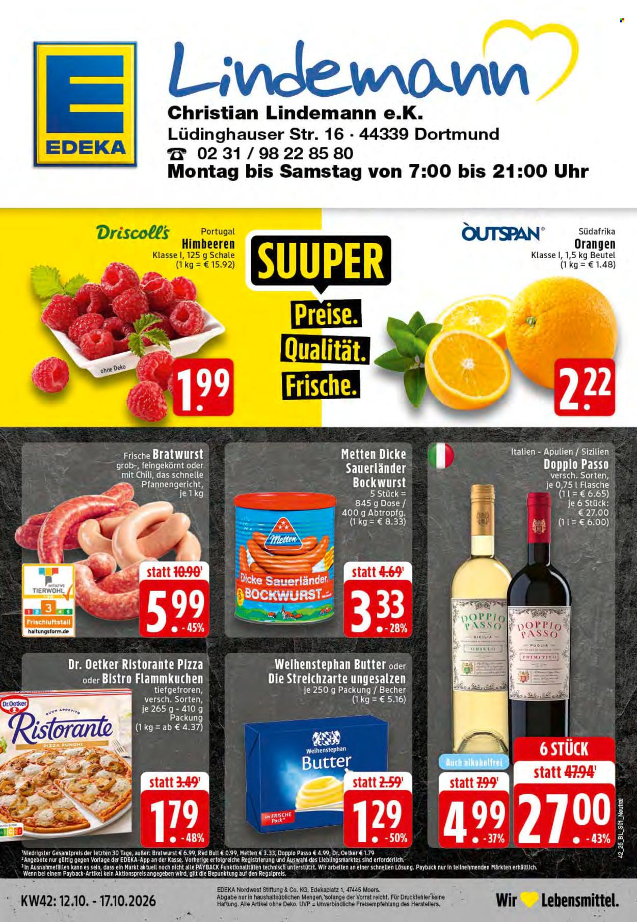 Leták Edeka - 12.10.2026 - 17.10.2026. Strana 1