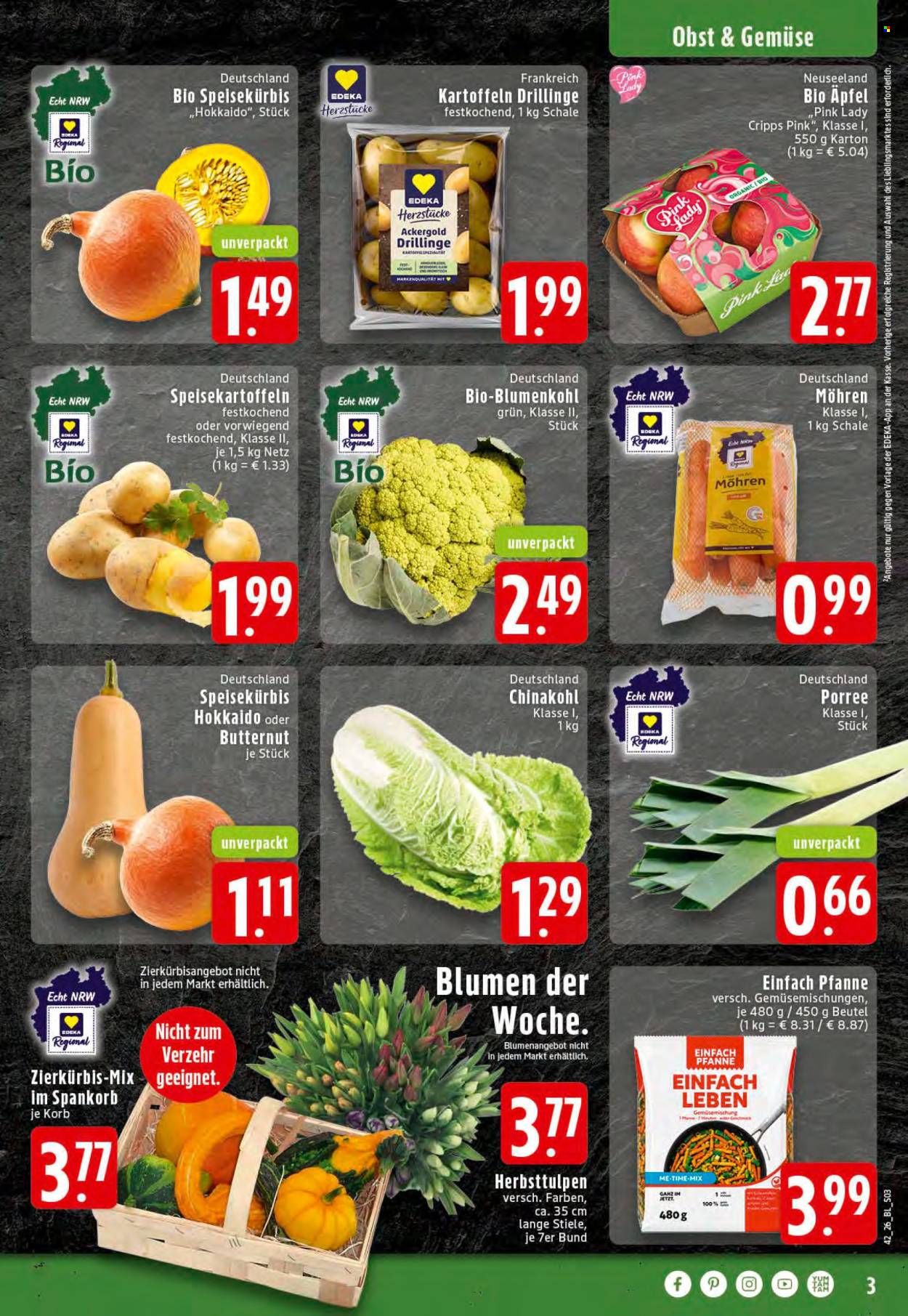 Leták Edeka - 12.10.2026 - 17.10.2026. Strana 3