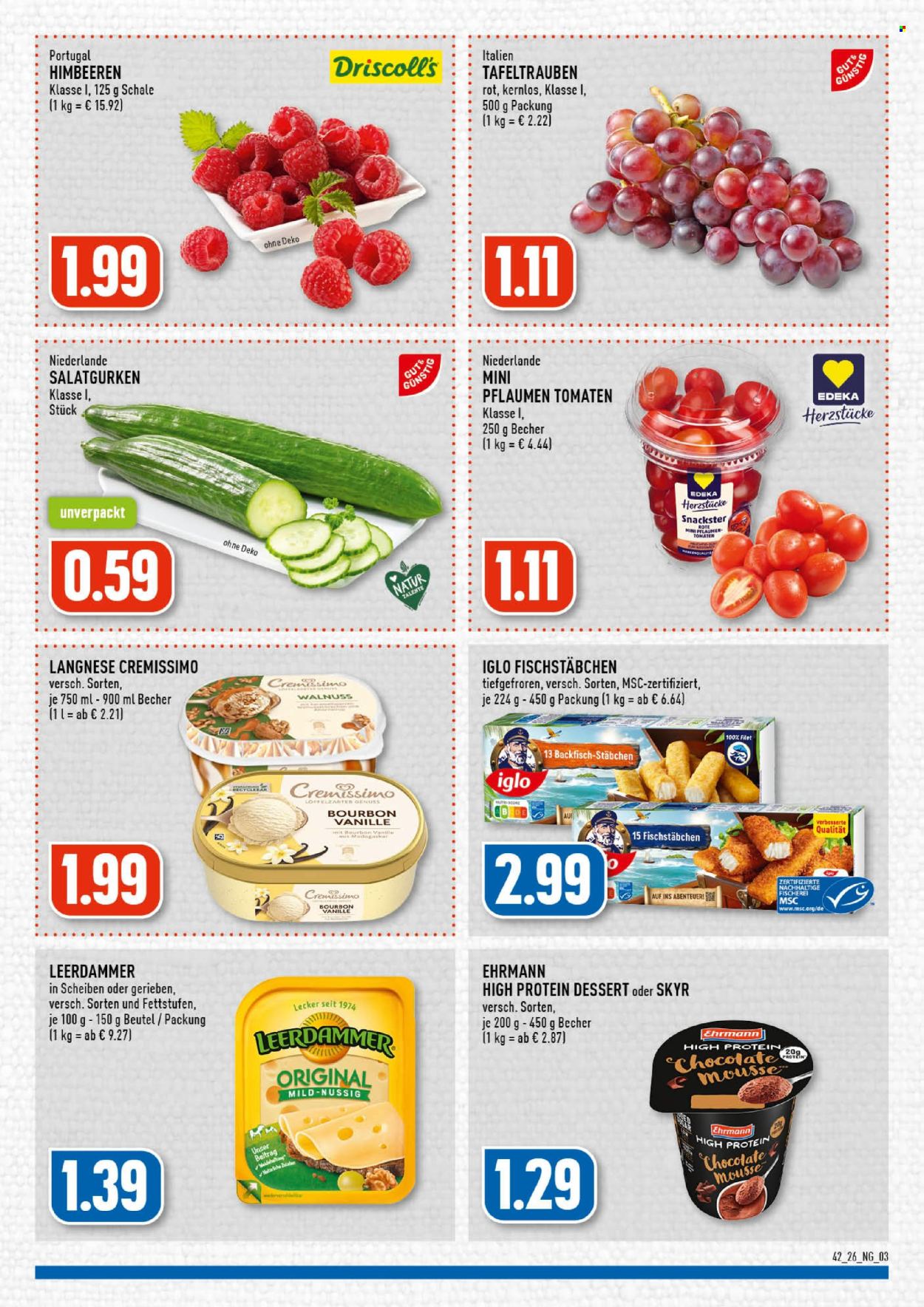 Leták Edeka - 12.10.2026 - 17.10.2026. Strana 3