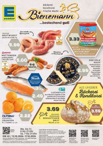 Prospekte Edeka - 12.10.2026 - 17.10.2026.