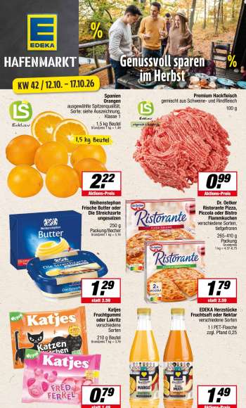 Prospekte Edeka - 12.10.2026 - 17.10.2026.