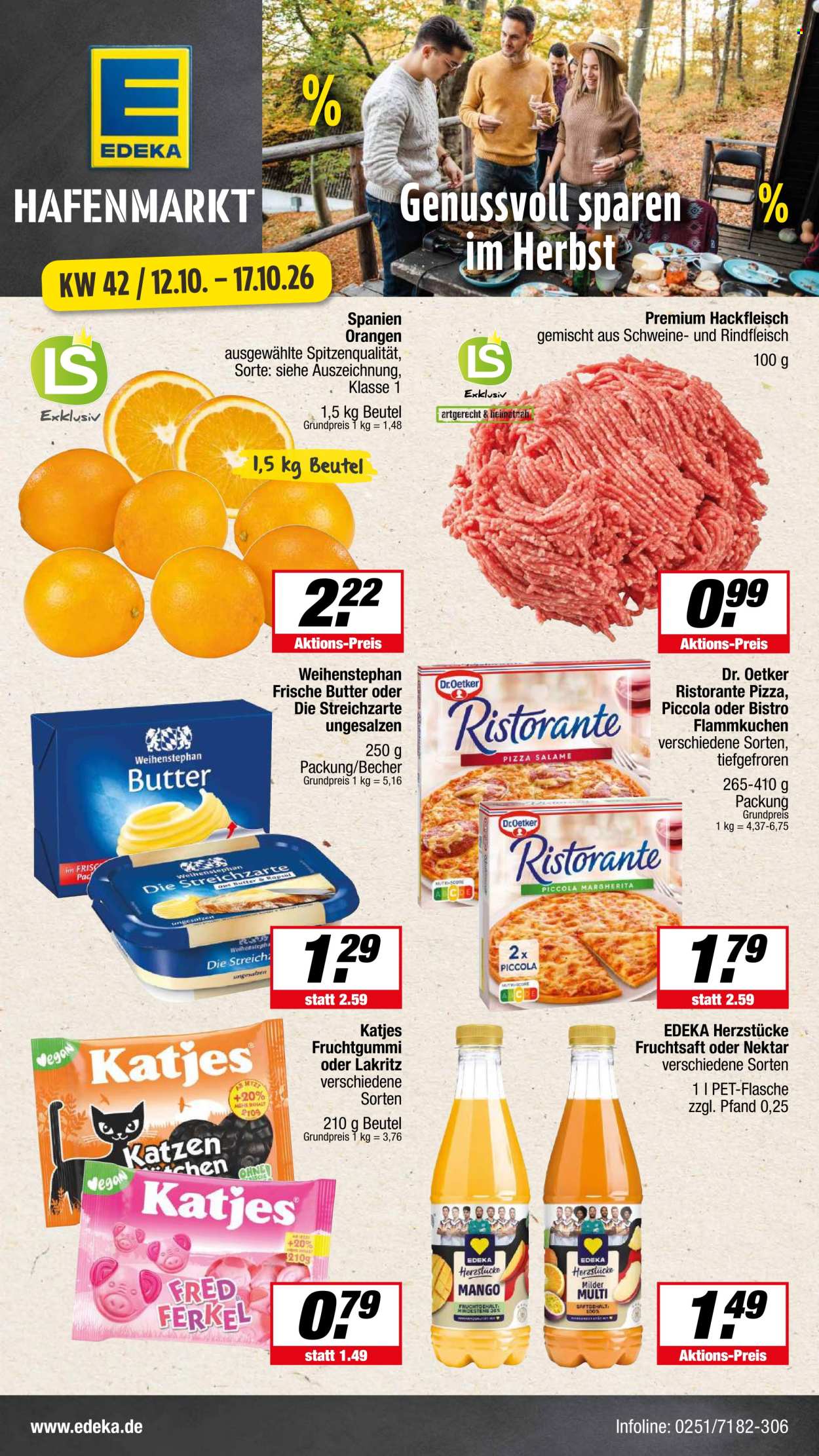 Leták Edeka - 12.10.2026 - 17.10.2026. Strana 1