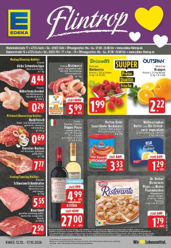 Prospekte Edeka - 12.10.2026 - 17.10.2026.