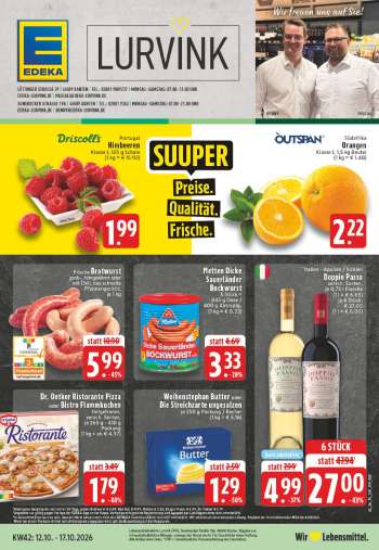 Prospekte Edeka - 12.10.2026 - 17.10.2026.