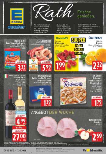 Prospekte E center - 12.10.2026 - 17.10.2026.