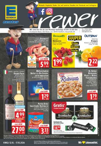 Prospekte E center - 12.10.2026 - 17.10.2026.