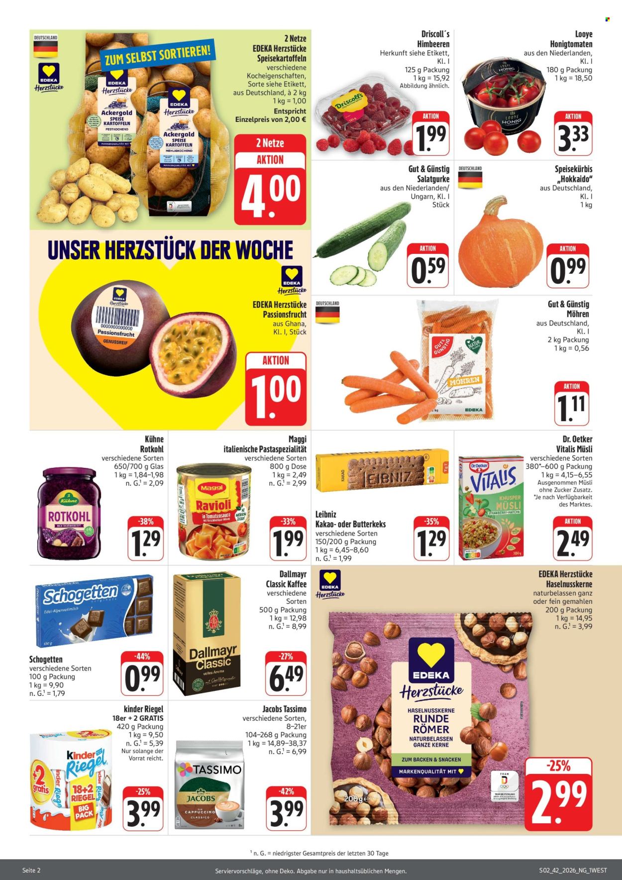 Leták Edeka - 12.10.2026 - 17.10.2026. Strana 2