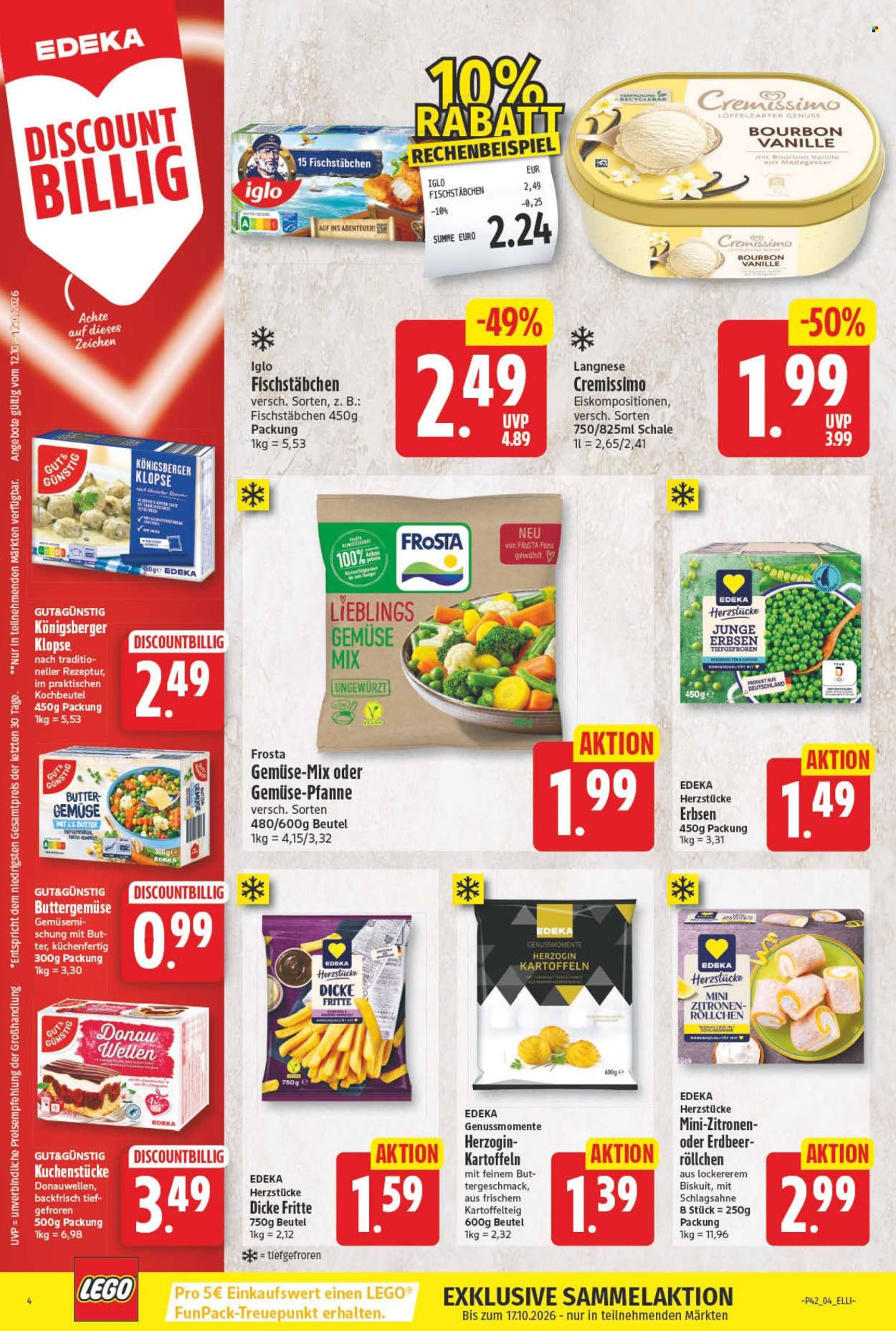 Leták Edeka - 12.10.2026 - 17.10.2026. Strana 4