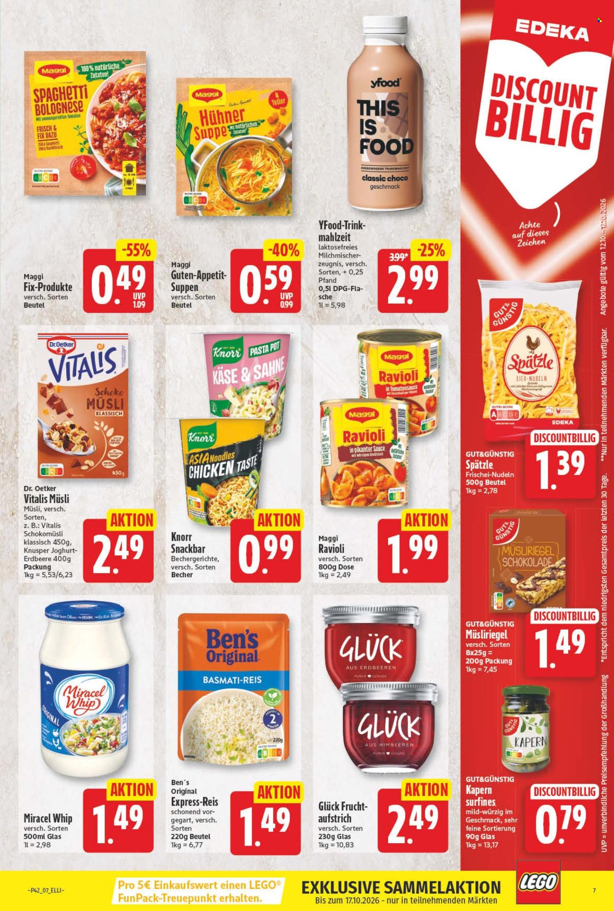 Leták Edeka - 12.10.2026 - 17.10.2026. Strana 7