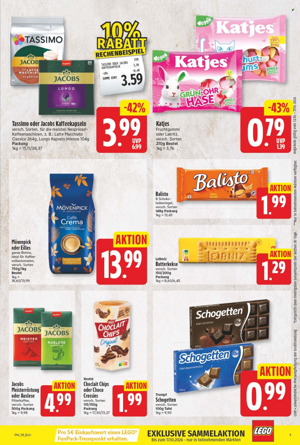 Leták Edeka - 12.10.2026 - 17.10.2026. Strana 9