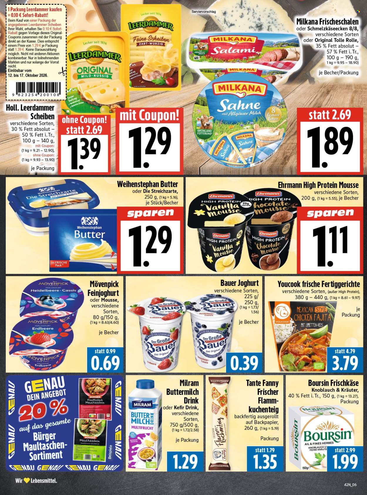 Leták Edeka - 12.10.2026 - 17.10.2026. Strana 6