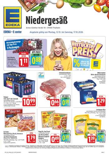 Prospekte Edeka - 12.10.2026 - 17.10.2026.