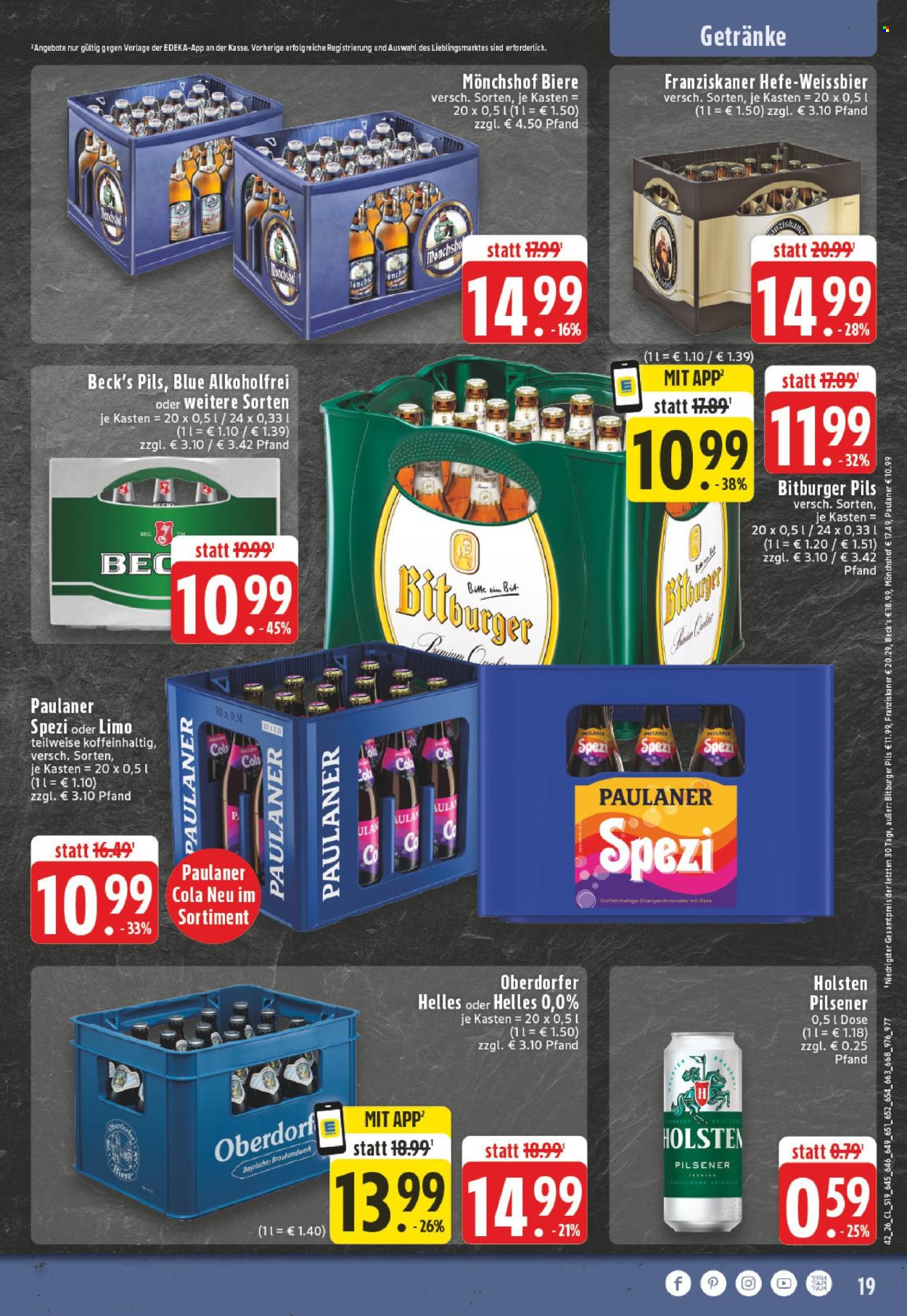 Leták Edeka - 12.10.2026 - 17.10.2026. Strana 19