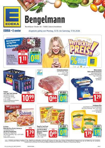 Prospekte Edeka - 12.10.2026 - 17.10.2026.
