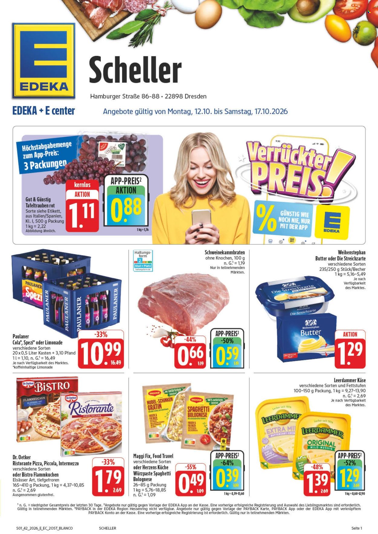 Leták E center - 12.10.2026 - 17.10.2026. Strana 1