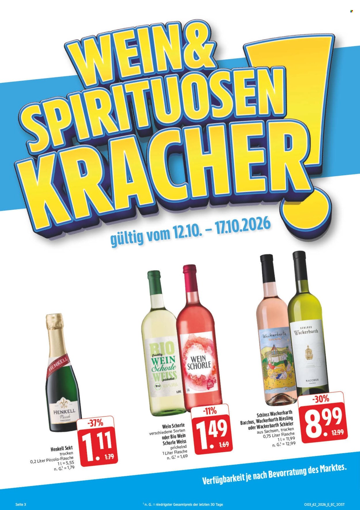 Leták Edeka - 12.10.2026 - 17.10.2026. Strana 6
