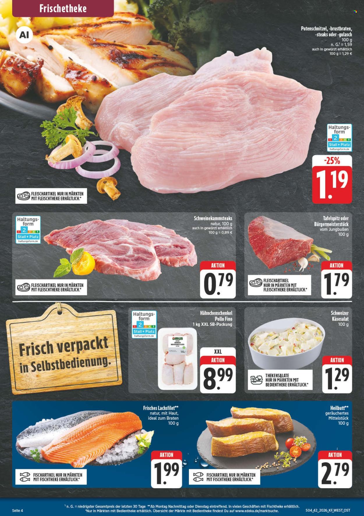 Leták Edeka - 12.10.2026 - 17.10.2026. Strana 4