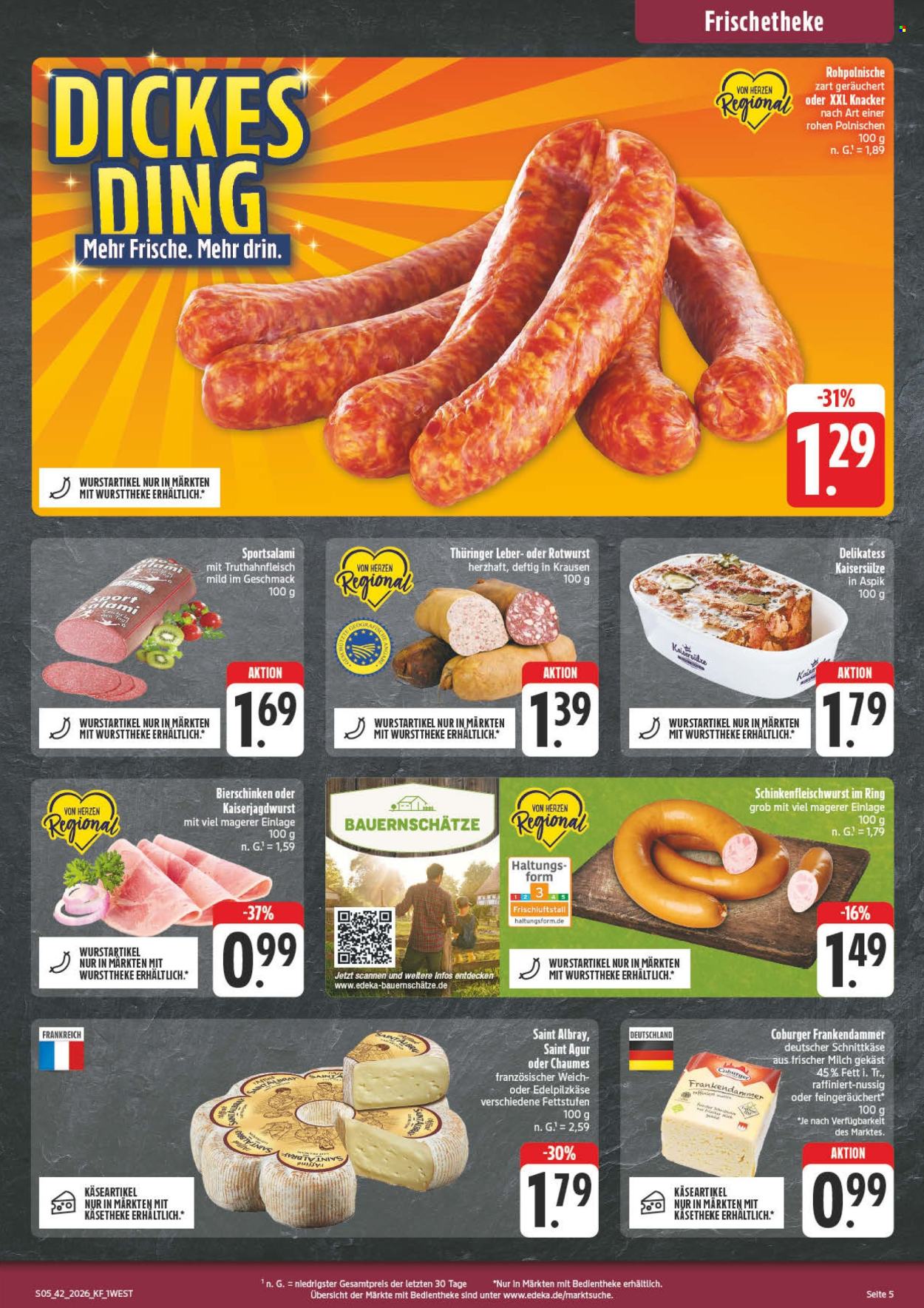 Leták Edeka - 12.10.2026 - 17.10.2026. Strana 5