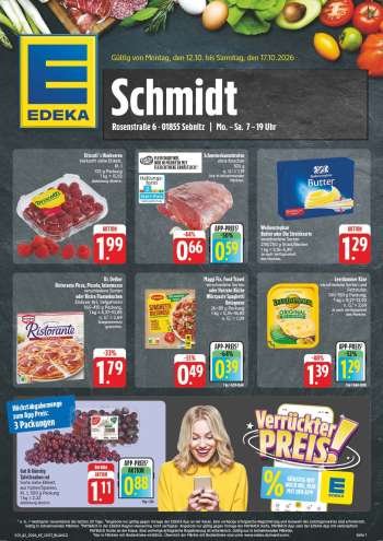 Prospekte Edeka - 12.10.2026 - 17.10.2026.