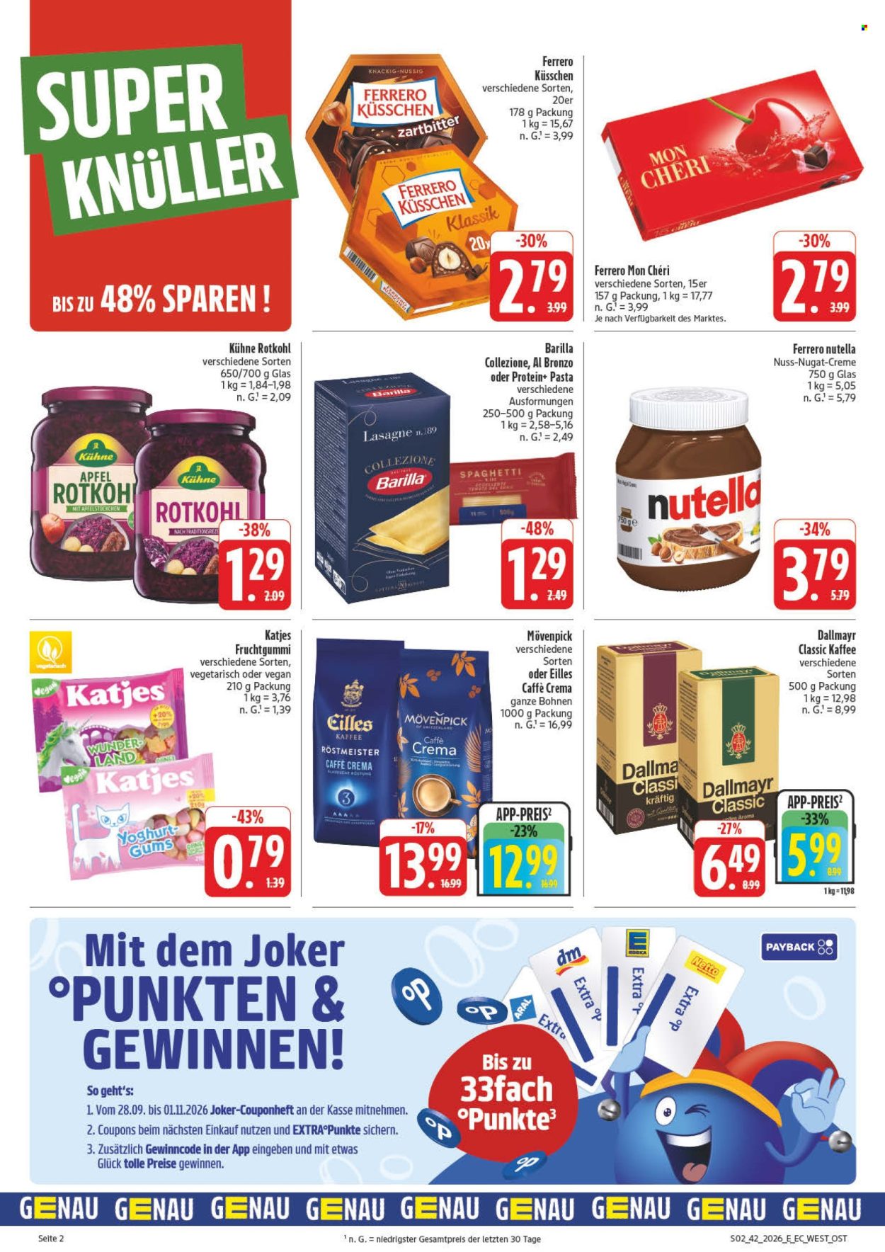 Leták Edeka - 12.10.2026 - 17.10.2026. Strana 2