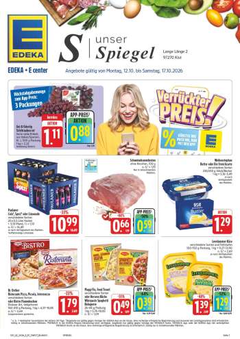 Prospekte Edeka - 12.10.2026 - 17.10.2026.