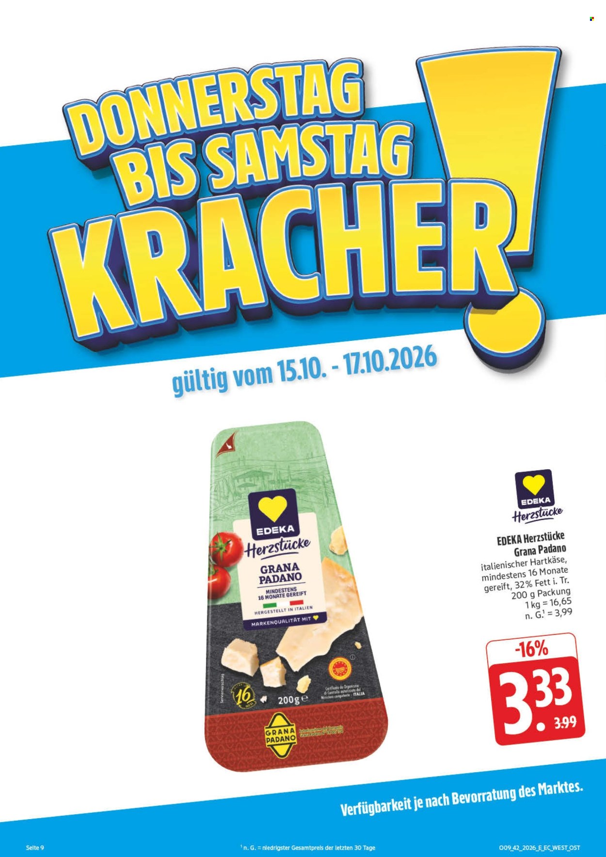 Leták Edeka - 12.10.2026 - 17.10.2026. Strana 36