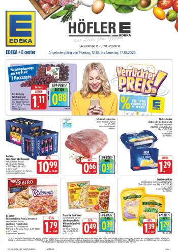 Prospekte Edeka - 12.10.2026 - 17.10.2026.