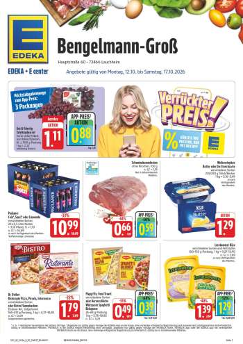 Prospekte Edeka - 12.10.2026 - 17.10.2026.