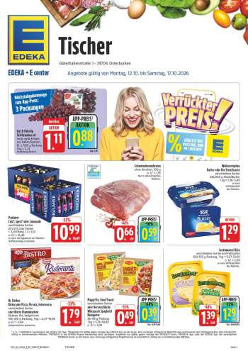 Prospekte Edeka - 12.10.2026 - 17.10.2026.