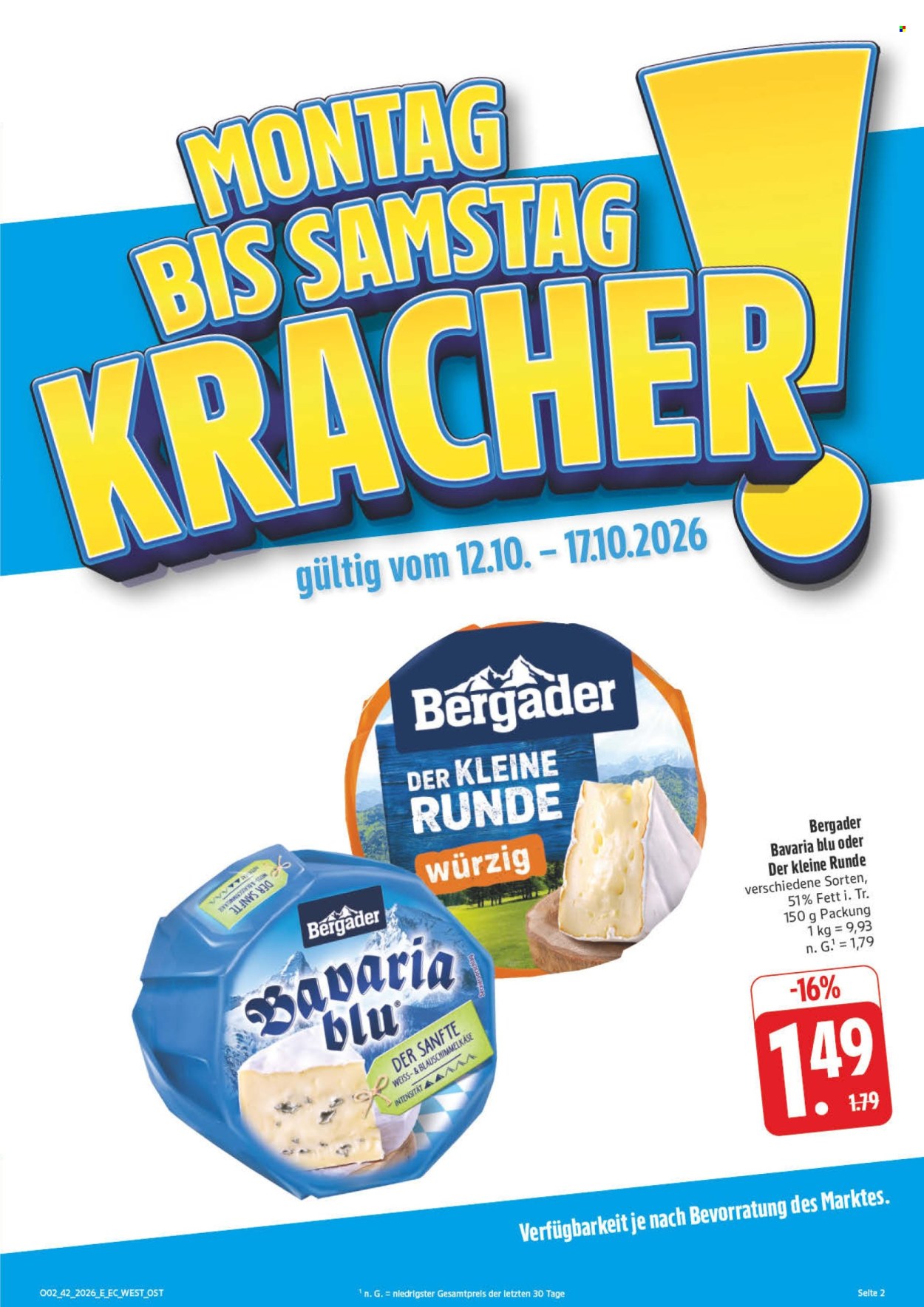 Leták Edeka - 12.10.2026 - 17.10.2026. Strana 5