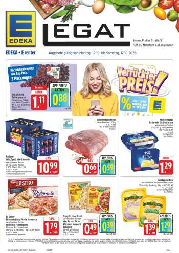 Prospekte Edeka - 12.10.2026 - 17.10.2026.