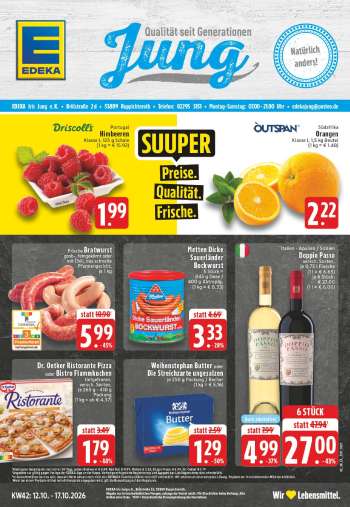 Prospekte Edeka - 12.10.2026 - 17.10.2026.