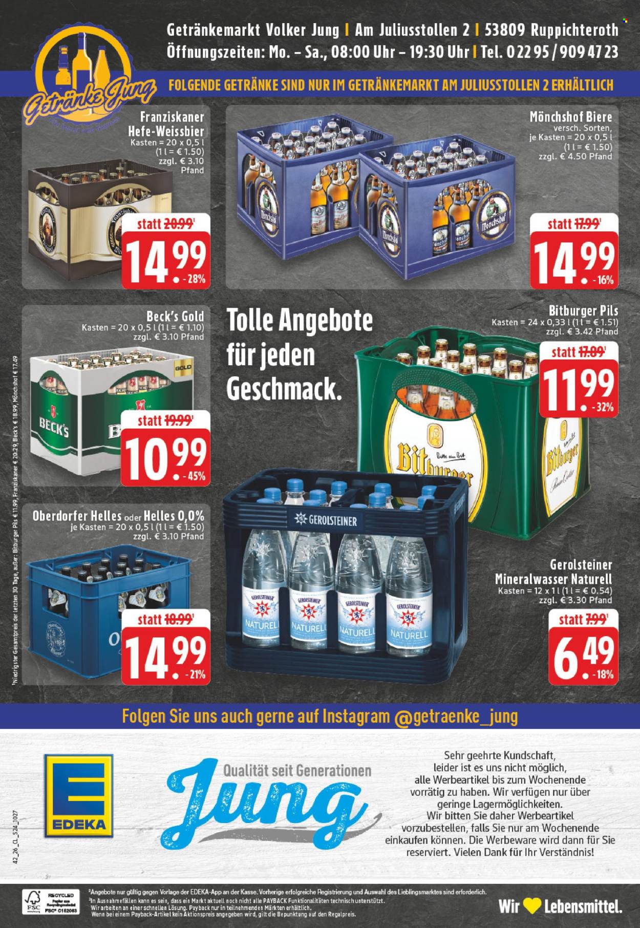 Leták Edeka - 12.10.2026 - 17.10.2026. Strana 28