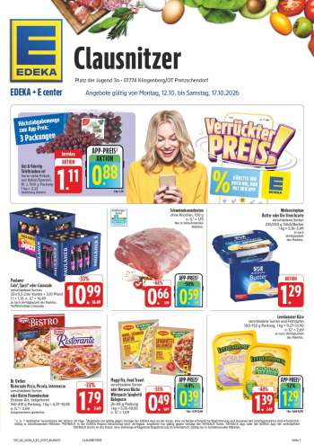 Prospekte Edeka - 12.10.2026 - 17.10.2026.
